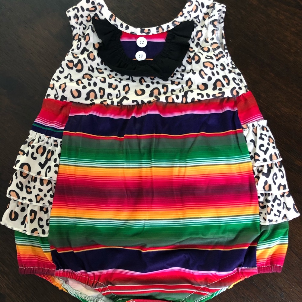 NIB Animal Print Romper